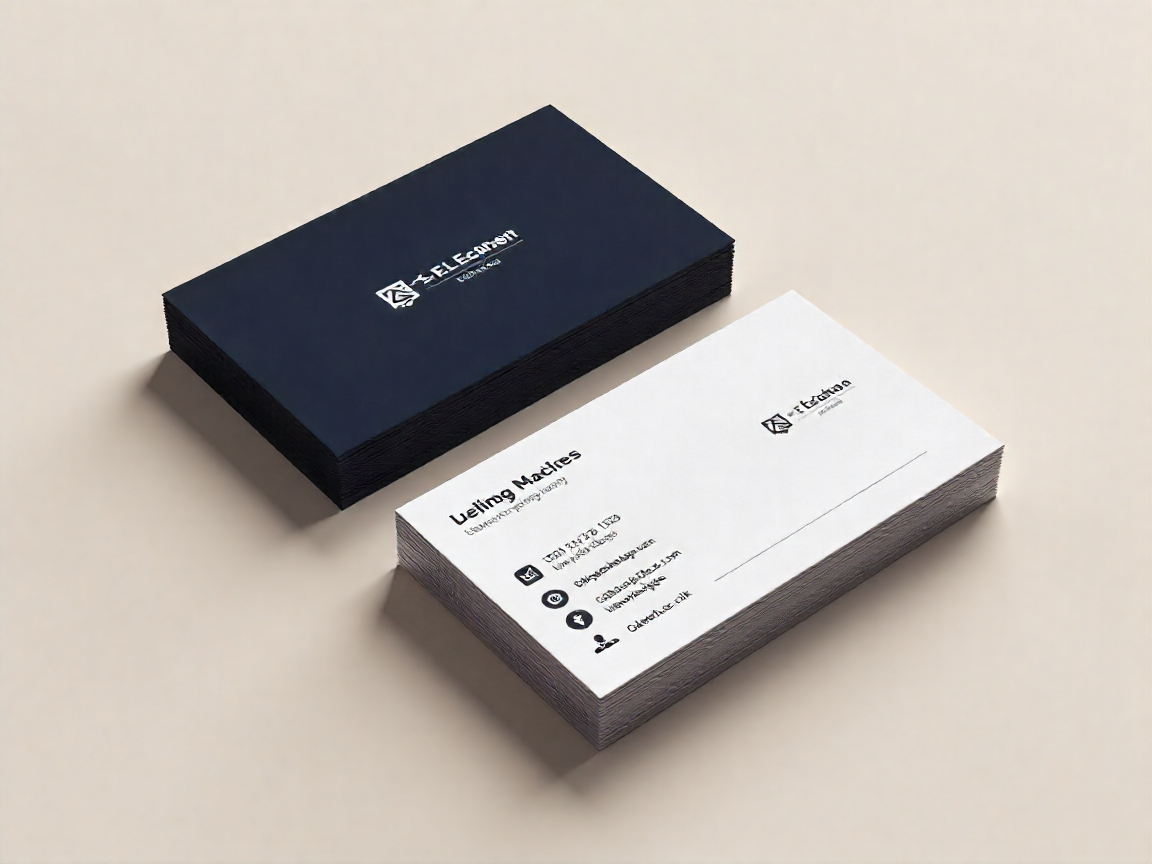 Professional design team working on custom business cards